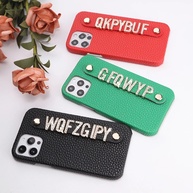 Capa iPhone Personalizada: Couro e Nome! - imagem 2