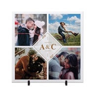 Azulejo Personalizado com 4 Fotos do Casal - Presente Romântico para o Dia dos Namorados - imagem 4