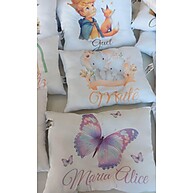 Travesseiro Bebê Chato: Conforto e Nome Personalizado 👶 - imagem 1