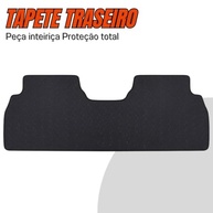 Jogo de Tapete Borracha Personalizado Onix Plus 2019-2024: Proteção Impermeável com Logo Bordado (3 Peças) - imagem 4