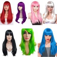 Peruca Longa Lisa: Transforme Seu Look! - imagem 1