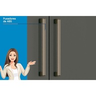 Guarda Roupa Casal 8 Portas: Espelho e Pés - imagem 2