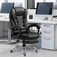 Cadeira de Escritório Ergonômica com Apoio para Pés e Encosto Ajustável - Conforto Premium para Home Office - imagem 2