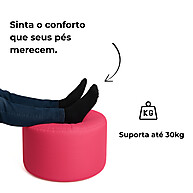Puff Peseira: Conforto Ergonômico para Seus Pés 👣 - imagem 1