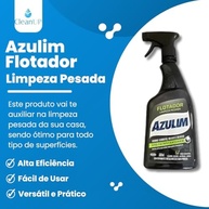 Azulim Flotador Limpeza Pesada Máxima Limpa Tudo 500ml - Removedor de Gordura e Graxa - imagem 3