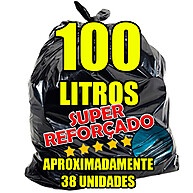 Saco de Lixo 5kg Super Reforçado para Lixo Pesado - imagem 1