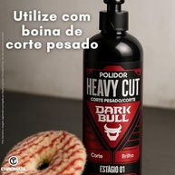 DARK BULL HEAVY CUT 500ml: Polidor Composto de Alta Performance para Corte Pesado e Refino Automotivo - imagem 5