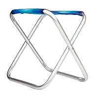 Banqueta Dobrável Azul Leve para Camping e Pescaria - imagem 2