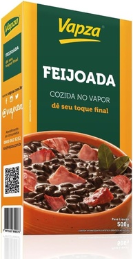 Feijoada Cozida 500G Vapza Peso líquido 500g - imagem 1