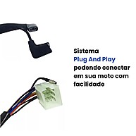Kit Guidão Cargo Titan 160: Completo com Luz, Manopla e Peso - imagem 2