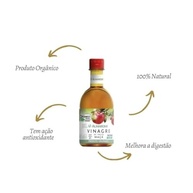 Kit 3 Vinagres de Maçã Almaromi - Peso 400ml - imagem 4
