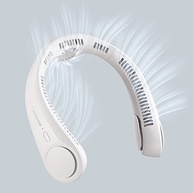 Ventilador Pessoal de Pescoço Recarregável - 4000mAh, Sem Lâminas, Mão Livre - imagem 2
