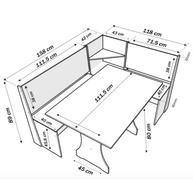 Canto Alemão Viero: Elegância e Conforto para 6 Pessoas - imagem 2