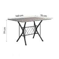 Mesa Itália New Granito: Elegância para 6 Pessoas - imagem 2