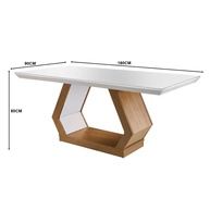 Sala de Jantar Lara: Elegância para 6 Pessoas - imagem 2