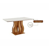 Mesa de Jantar Nuance: Elegância para 6 Pessoas - imagem 2