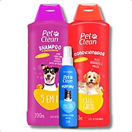 Pet Clean: Banho Completo 5 em 1 para Cães e Gatos - imagem 1