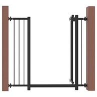 Grade de Portão para Bebê e Pet - Divisor de Ambientes 80cm Preto | Segurança e Conforto para sua Casa - imagem 5