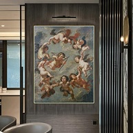 Reprodução de Arte em Tela - Peter Paul Rubens Putti | Decoração de Parede Elegante 70x90cm - imagem 5