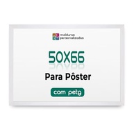 Moldura 50x66 com Proteção PETG para Decoração de Paredes - Design Moderno e Resistente - imagem 2