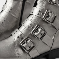 Bota Feminina Leci: Conforto e Estilo Pewter - imagem 2