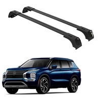 Barras Transversais de Teto ERKUL para Mitsubishi Outlander PHEV 2022-2025: Alumínio, Bloqueáveis e Elegantes - imagem 2