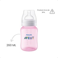 Kit Mamadeiras Avent Clássica Anticólica Rosa - 125ml, 260ml e 310ml - Philips Avent - imagem 5