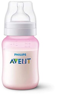 Mamadeira Anti-cólica Rosa 260ml Philips Avent - Alívio Natural para Cólicas - imagem 2