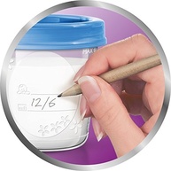 Potes para Armazenamento de Leite Materno Philips Avent SCF618/10 - 10 Unidades de 117ml com Segurança Total - imagem 5