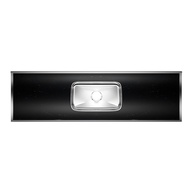 Pia Cozinha Inox Preto 200cm: Design e Proteção! - imagem 1
