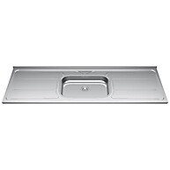 Pia de Cozinha Inox 180cm Ghel Plus: Elegância e Praticidade - imagem 1