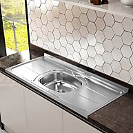 Pia de Inox 140cm: Beleza e Durabilidade! - imagem 1