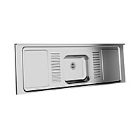 Pia de Inox Cozinha: 2m Lisa e Funcional - imagem 1