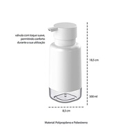 Dispenser Detergente para Pia 500ml Trium Premium - Design Elegante e Funcionalidade Prática - imagem 4