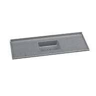 Pia Sintética Cinza 150x55cm: Design Moderno e Resistência para Sua Cozinha - imagem 1