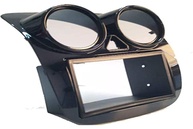 Moldura 2 Din 7" Fiamon Black Piano para Fiat Novo Palio Attractive (12-17) e Grand Siena (2021) - imagem 3