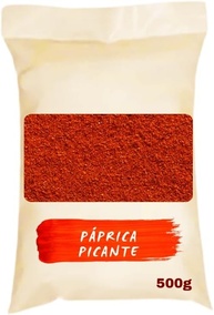 Páprica Picante em Pó, 500g - imagem 1