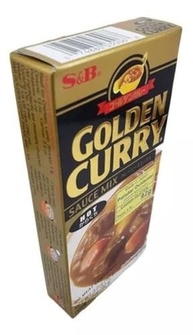 Tempero Japonês Golden Curry Sabor Picante Karakuchi S&B 92g - imagem 3