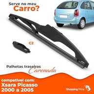 Palheta Limpadora Para-Brisa Traseiro Vigia Carenada 15" Xsara Picasso (2000-2005) - Silicone de Alta Performance - imagem 4
