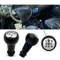 Manopla Bola de Câmbio Esportiva Preta com Detalhe Cromado para Citroën C3, C4 e Xsara Picasso (Manual) - imagem 4