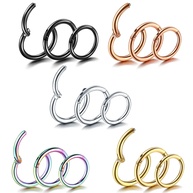 Piercing Aço Cirúrgico PVD: Helix, Nariz e Mais! - imagem 1