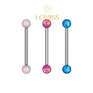 Piercing Aço Cirúrgico PVD: Mamilo, Língua e Mais! - imagem 1