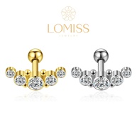 Piercing Aço Cirúrgico Strass: Helix, Tragus e Mais! - imagem 1