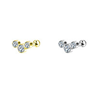 Piercing Aço Cirúrgico Zircônia: Elegância e Segurança - imagem 1