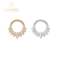 Piercing Argola Aço Cirúrgico Zircônia: Elegância e Conforto - imagem 1