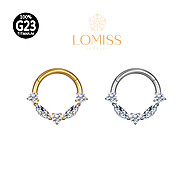 Piercing Argola Titânio Zircônia: Estilo e Conforto - imagem 1