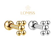 Piercing Mini Barbell para Helix e Tragus - Aço Cirúrgico PVD - imagem 1