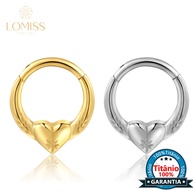 Piercing Titânio Argola Coração: Helix, Septo e Mais! - imagem 1