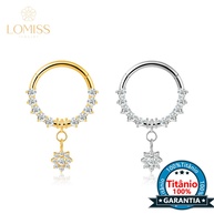 Piercing Titânio Argola Flor: Elegância e Segurança - imagem 1