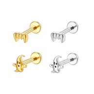 Piercing Titânio Fantasma: Kit 2 Peças! - imagem 1